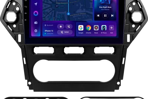 Navigatie Auto MOSS M2 Ford Mondeo 4 2011-2014 4+32GB 10" IPS Octa-core 1.6Ghz, Android 4G Bluetooth 5.1 DSP