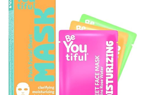 Set 3 masti faciale tip servetel, pentru adolescenti si tineri, 20 ml*3, BeYoutiful