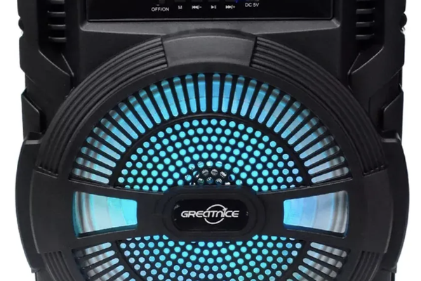 Boxa GTS 1807 Bluetooth de 8 inch cu LED RGB
