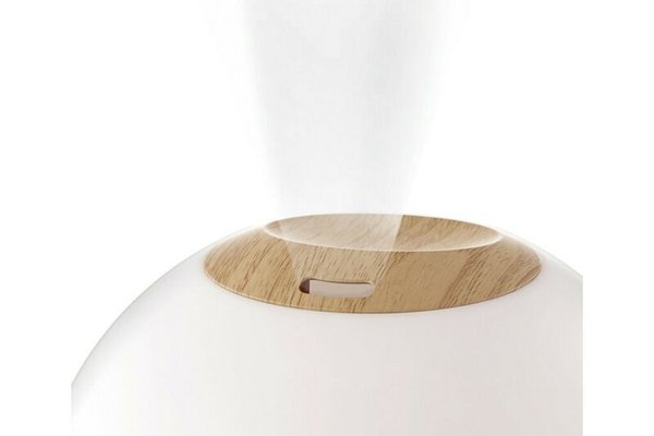 Umidificator Jane Moon cu compartiment aromaterapie, lumini si senzor de apa 16 x 16 x 14 cm
