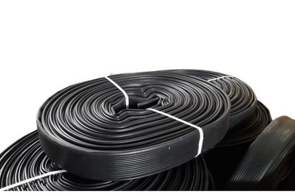 Furtun irigatii, Agriflat, 102mm, 4 toli, presiune lucru 16 bari, cauciuc si pvc combinat si presat