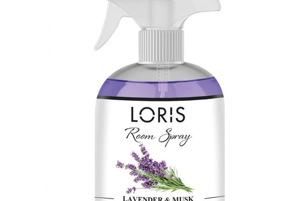 Spray odorizant de camera, Lavanda si Mosc, Loris, 500 ml