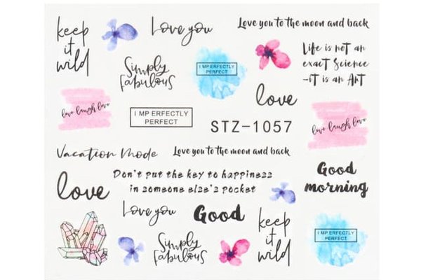 Tatuaj decor unghii STZ-1057