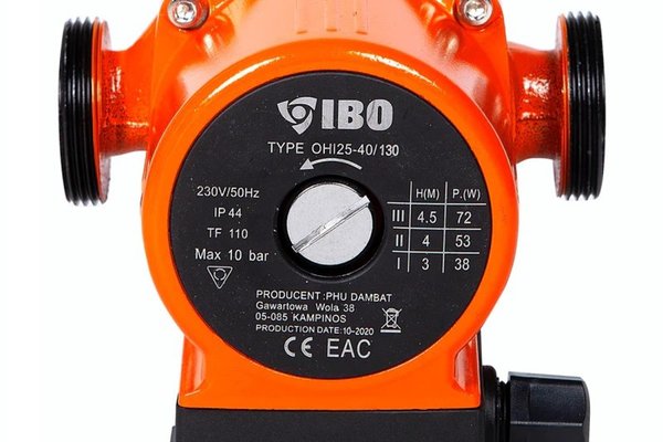 Pompa Recirculare Centrala IBO OHI 25-40/130, 71 W, 48 l/min, H Refulare 4.5 m