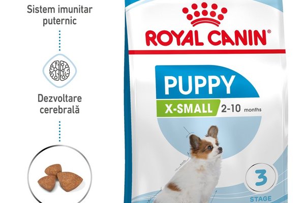 Royal Canin X-Small Puppy hrana uscata caine junior, 500 g