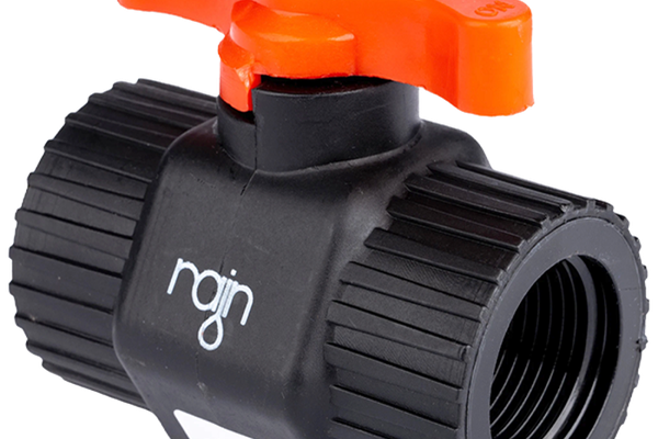 Rain Robinet Pp Cu Bila Metalica 2 X Fi ,1"