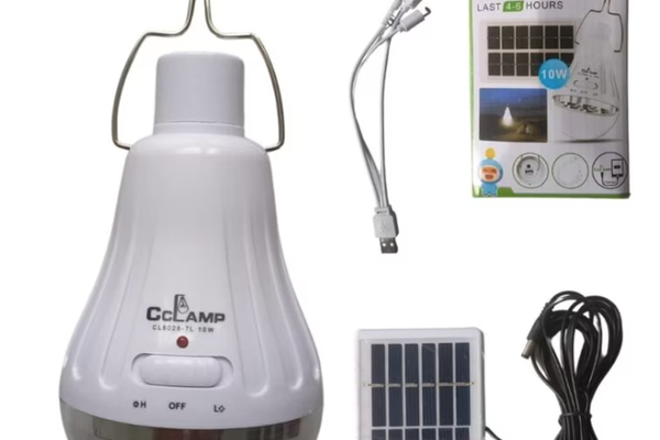 Panou solar CL 6028 MAX cu bec reincarcabil