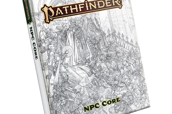 Pathfinder RPG - Coperta Sketch pentru NPC Core (P2)