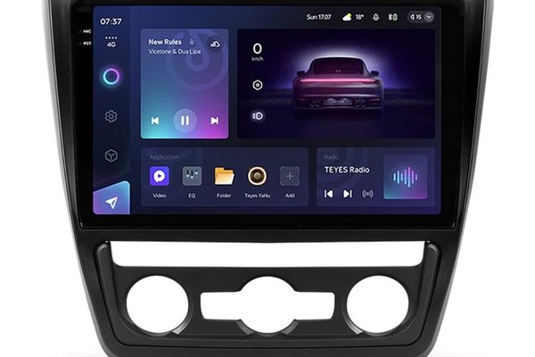 Navigatie Auto Teyes CC3 2K Skoda Yeti 2014-2017 4+32GB 10.36" QLED Octa-core 2Ghz Android 4G Bluetooth 5.1 DSP