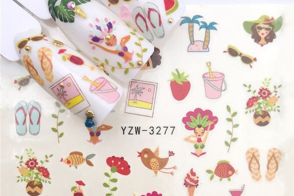 Tatuaj decor unghii YZW-3277 - YZW3270