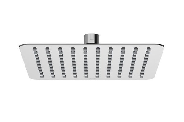 Cap de dus fix Chrome RAVAK 92.01, 200 mm, design patrat