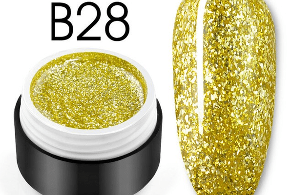 Shiny Platinum Color Gel B28 - B21