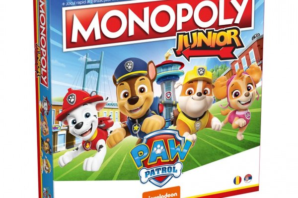 Monopoly Junior Patrula Catelusilor - Paw Patrol (RO) - Editia 2024