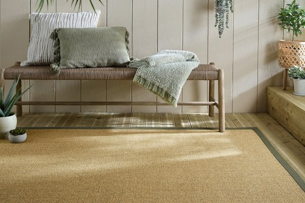 Covor Sisal Look Outdoor Verde 120x170 cm, Flair Rugs