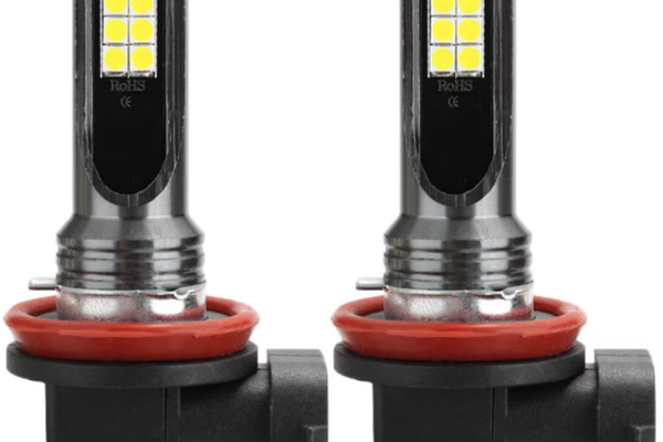 Set 2 Becuri auto LED H11 / H8 putere 60w 12LED SMD temperatura 6000K 6800lm