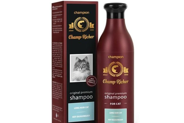 Sampon Champ Richer Pisici Blana Lunga, 250 ml
