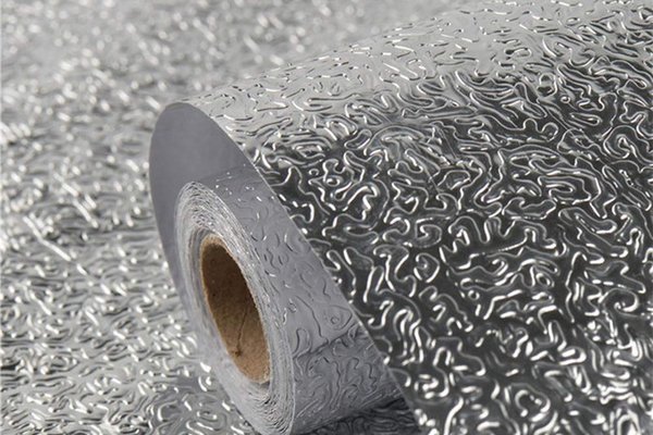 Folie Aluminiu Autoadeziva ARGINTIE Rezistenta 60x300 cm LY