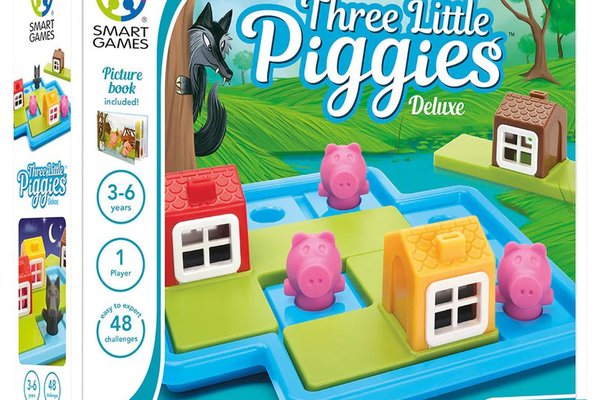 Three Little Piggies Deluxe (romana-engleza)