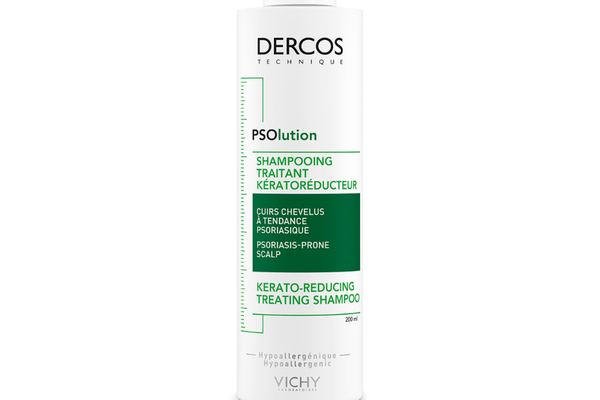 Sampon tratament keratoreductor Dercos PSOlution, 200 ml, Vichy