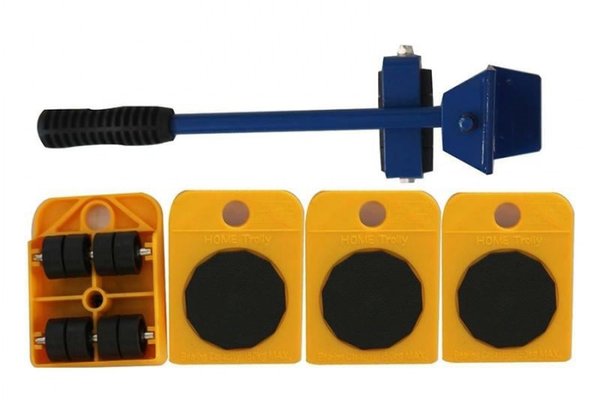 Set de suporti pentru transportat si ridicat mobila Toolland QT108, 150 Kg