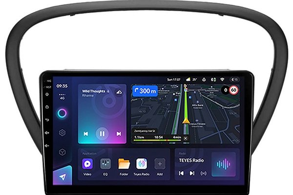Navigatie Auto Teyes CC3L Peugeot 607 2004-2010 4+64GB 9" IPS Octa-core 1.6Ghz, Android 4G Bluetooth 5.1 DSP
