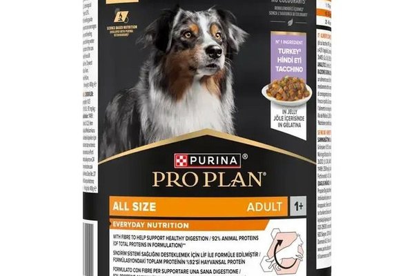 Purina PRO PLAN Everyday Nutrition Adult cu curcan, hrana umeda pentru caini de toate taliile, 400 g