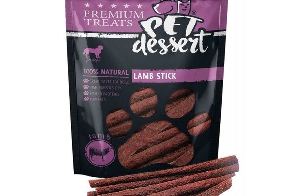 Pet's Dessert Lamb Stick, 80 g