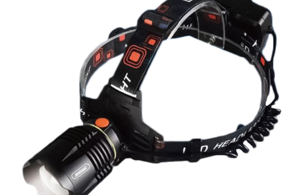 Lanterna de cap Andowl Q TD072 puternica cu LED neagra reincarcabila