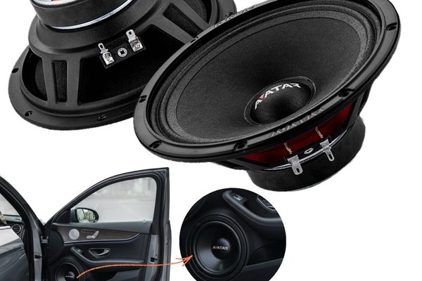 Difuzoare auto Avatar Tsunami MTU-61LE set componente, 165mm, 150W RMS, 4Ω, set 2 difuzoare
