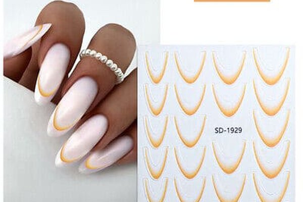 Sticker Decor Unghii French Color SD-1929 - Everin