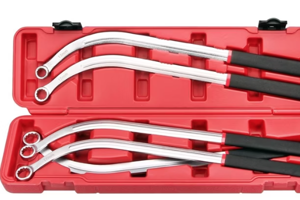 Trusa 5 chei inelare pentru curele dimensiuni 13 15 16 17 19 mm lungime 470 mm