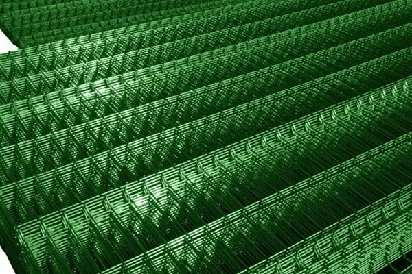 Panou gard bordurat zincat verde  1500 x 2000 mm