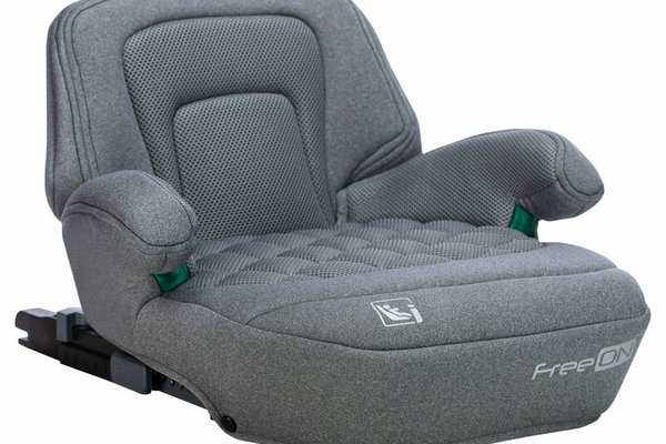 Scaun Auto FreeOn Cosmo Plus I-Size cu ISOFIX, Gri, pentru Copii de 125-150 cm