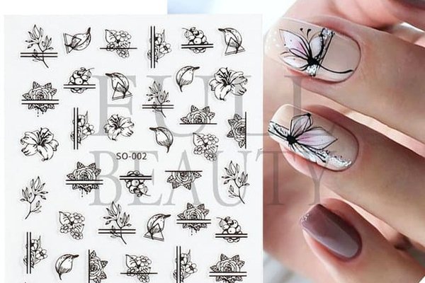 Sticker decor unghii SO-002 - JO-1269