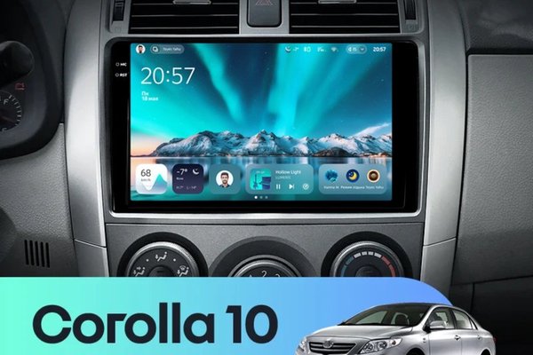 Navigatie Auto Teyes CC4 pentru Toyota Corolla 10 (2006-2013) - 6GB+128GB, 9.5" QLED, Procesor Octa-core 2.7GHz, Android, Bluetooth 5.1