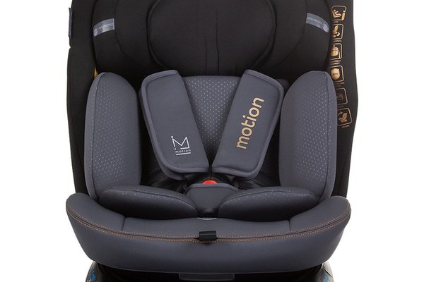 Scaun auto Chipolino Motion I-Size 40-150 cm obsidian cu sistem Isofix