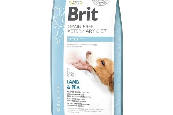 Brit Grain Free Veterinary Diets Dog Obesity, 12 kg