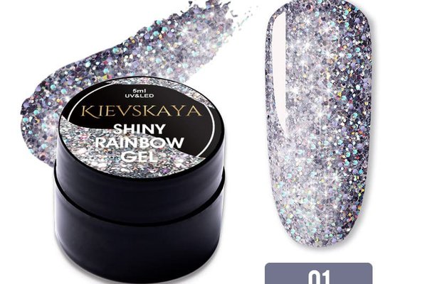 Shiny Rainbow Color gel KIEVSKAYA- 01