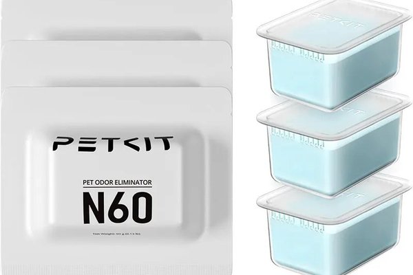 Set 3 Odorizante PETKIT Pet Odor Eliminator N60 pentru Litierele Smart Purobot Max Pro si Ultra