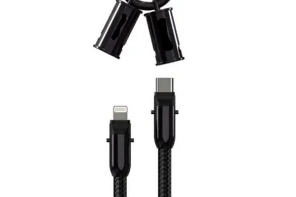 Cablu de date Type C la Lightning 30W cu curea si conexiune magnetica Andowl Q SJ16B