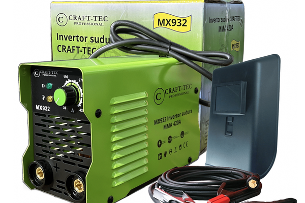 Aparat de Sudură Craft-tec MMA 420 A MX932 - Performanță și Versatilitate