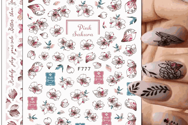 Sticker decor unghii F777 - F811