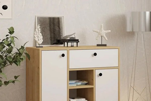 Consola ,comoda tv Ana cu sertar, dormitor, hol, birou, living, 90x75x40 cm