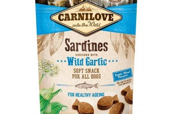 Carnilove Dog Semi Moist Sardines with Wild Garlic, 200 g