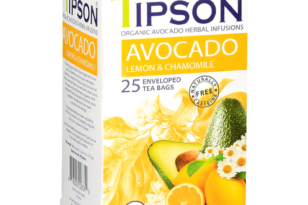 Ceai Eco Avocado, lamaie si musetel, 25 plicuri, Tipson