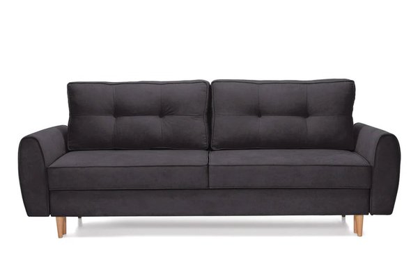 Canapea Extensibilă 3 locuri, RIGA, cu ladă de depozitare, 229x90x90 cm