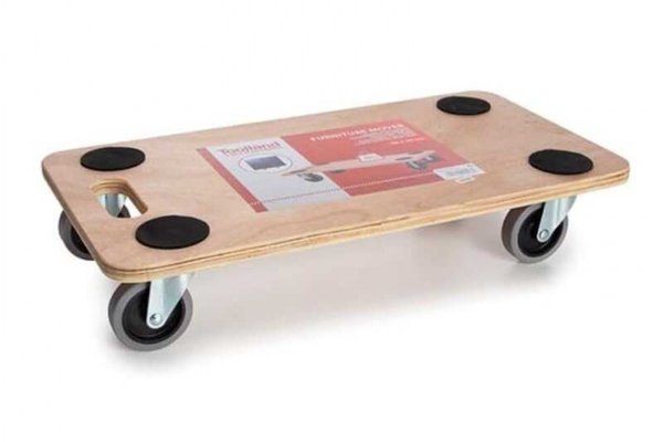 Platforma cu roti pentru transport mobila Toolland QT106, 560 x 285 x 110 mm, 150 Kg