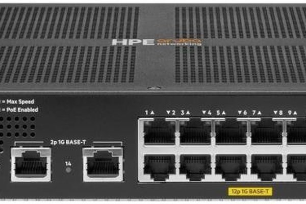 Switch HPE Aruba CX 6000 - 12 porturi Gigabit cu PoE