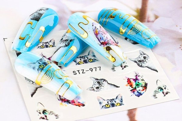 Tatuaj decor unghii STZ-977
