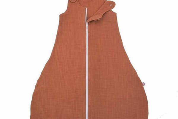 Sac de dormit copii 0.3 tog din muselina KidsDecor Summer Toffee 110 cm
